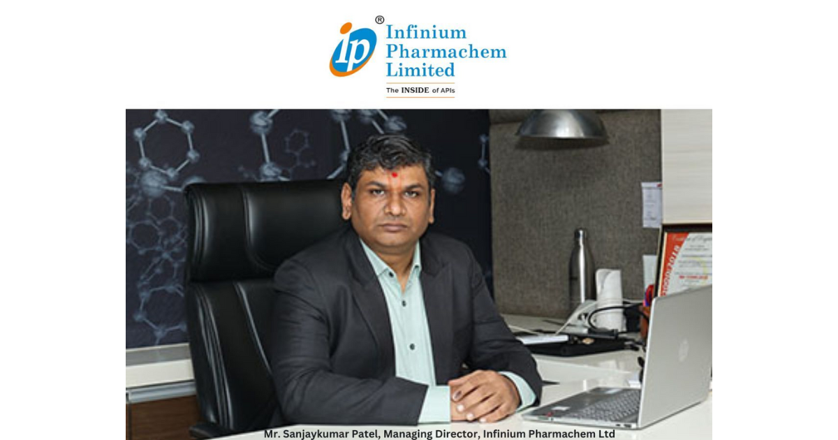 Infinium Pharmachem Ltd Reports Net Profit of  Rs. 6.13 crore in H1FY23, growth of 22.7% Y-o-Y